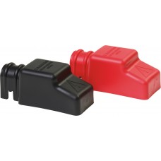 Battery Terminal Covers - suitable for dual post terminals - pair - positive and negative